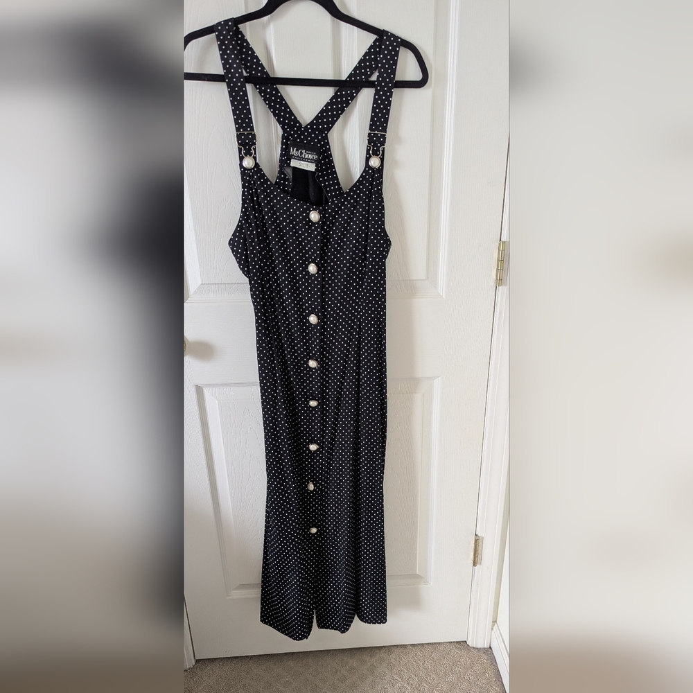 Ms Choice Polka dot Vintage Dress Jumper